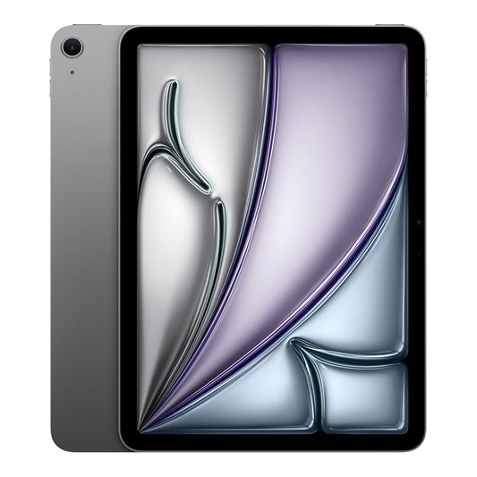 Apple iPad Air 11 (M4) in Space Gray, front and back