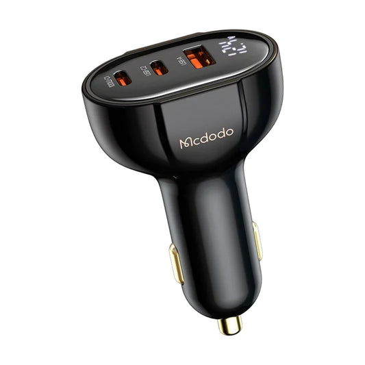 Mcdodo 128W 3-Port Digital Display Car Charger | C-445