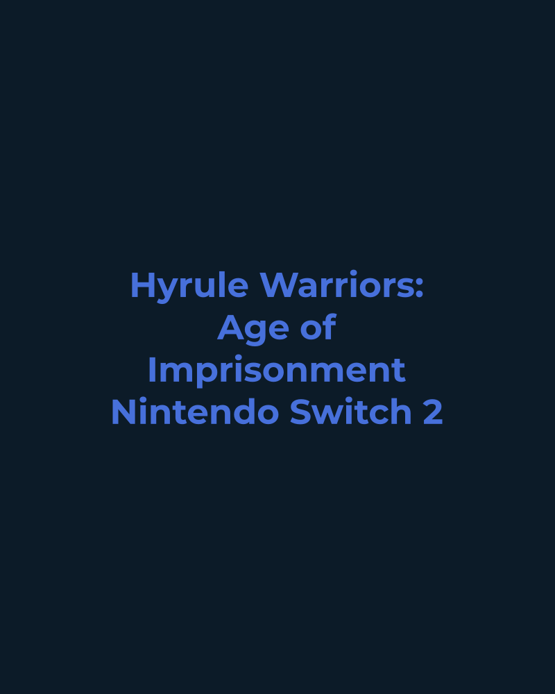 Hyrule Warriors Age of Imprisonment for Nintendo Switch 2 - available at LYNQED Lebanon