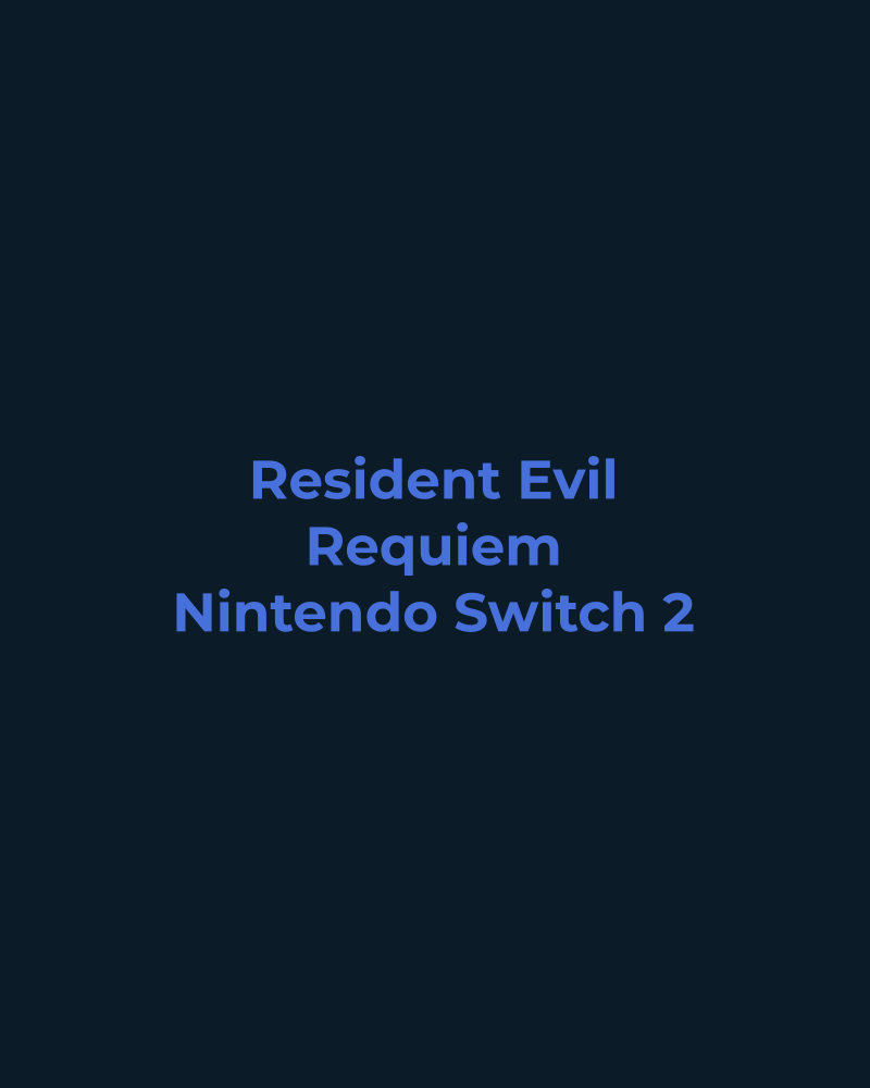 Resident Evil Requiem for Nintendo Switch 2 - available at LYNQED Lebanon
