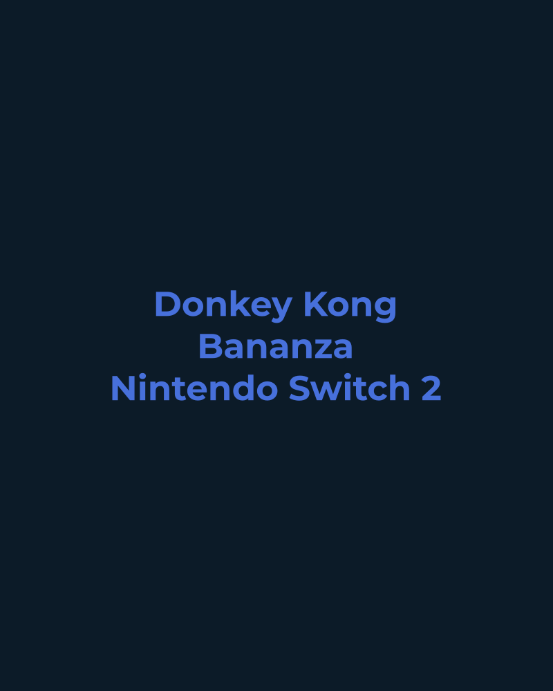 Donkey Kong Bananza for Nintendo Switch 2 - available at LYNQED Lebanon