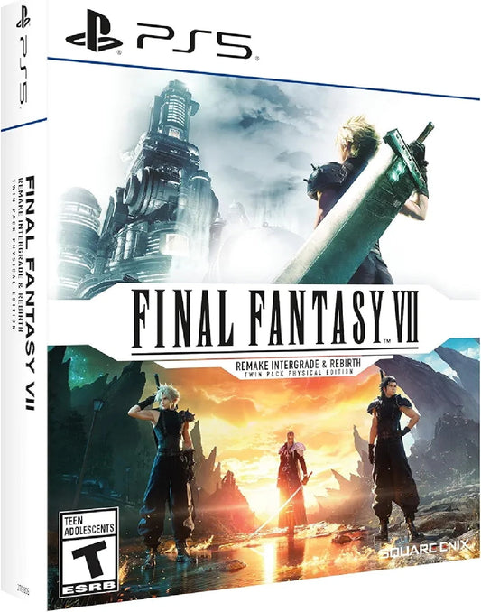 FINAL FANTASY VII REMAKE INTERGRADE & REBIRTH Twin Pack - PlayStation 5