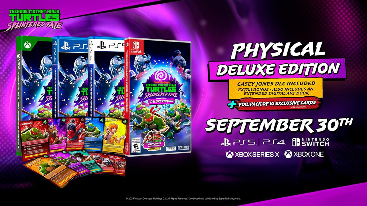 Teenage Mutant Ninja Turtles: Splintered Fate Deluxe Edition - Nintendo Switch