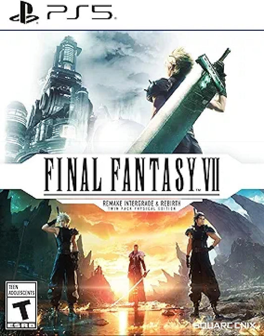 FINAL FANTASY VII REMAKE INTERGRADE & REBIRTH Twin Pack - PlayStation 5