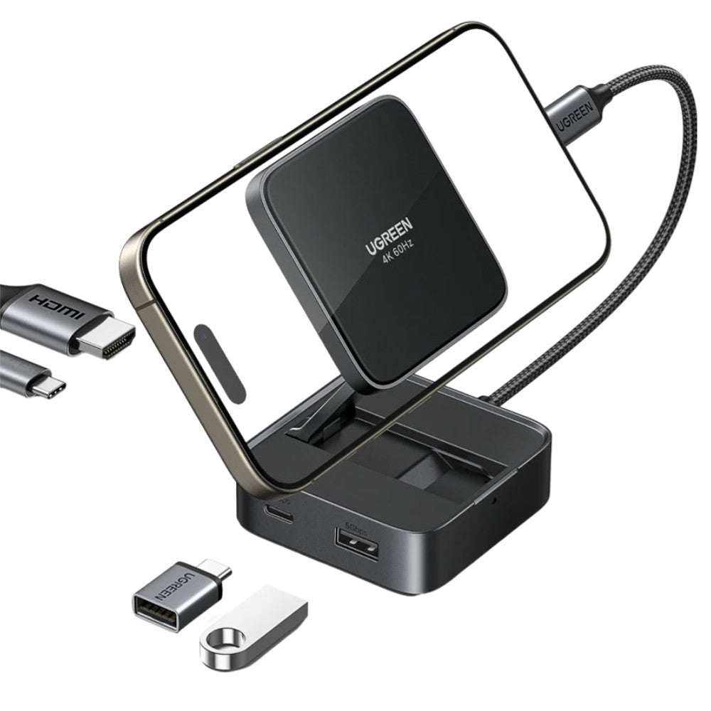 UGREEN 4-IN-1 Magnetic USB-C Hub for Phone | 35590