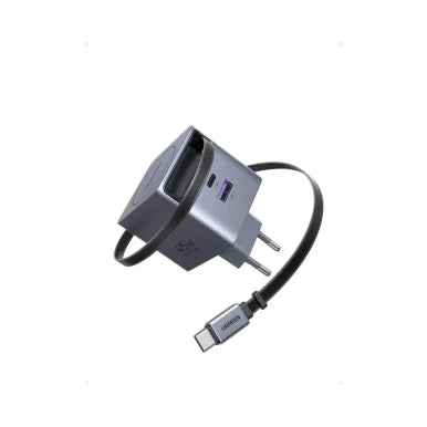 UGREEN 45W GaN USB-C Charger with Retractable 5A Cable | X614
