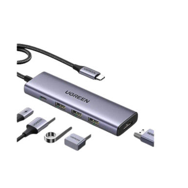 UGREEN 5-in-1 USB-C HUB Docking Station Adapter (With PD) | 15597