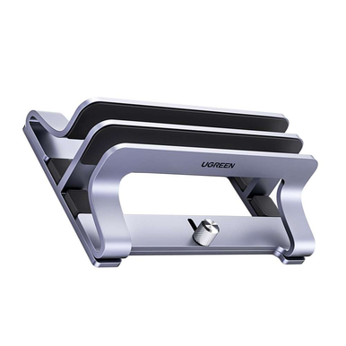 UGREEN 60643 — Dual Slot Aluminium Alloy Vertical Laptop Stand Holder | LP258