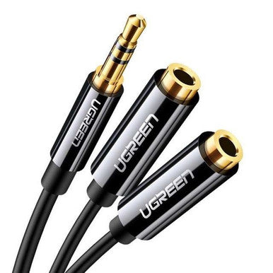 UGREEN Audio Cable Splitter 3.5mm male to 2 female 3.5mm Braid | 10532