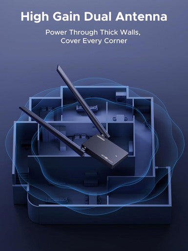 UGREEN AXE5400 WiFi 6E USB Adapter | CM787