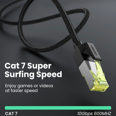 UGREEN Cat 7 Round Braided Ethernet Cable 1m | 80421