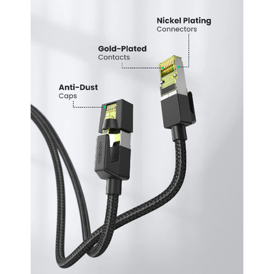 UGREEN Cat 7 Round Braided Ethernet Cable 1m | 80421