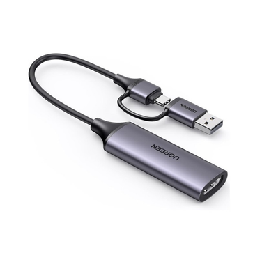 UGREEN Full HD 1080P 60FPS Capture Card HDMI to USB A/Type C | 25854