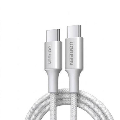 UGREEN L501 USB-C to USB-C 60W Braided Cable 1m - Titanium Gray | 35465