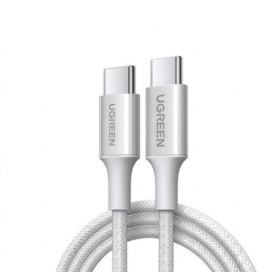 UGREEN L501 USB-C to USB-C 60W Braided Cable 2m - Titanium Gray | 65248