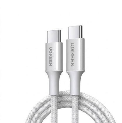 UGREEN L501 USB-C to USB-C 60W Braided Cable 2m - Titanium Gray | 65248
