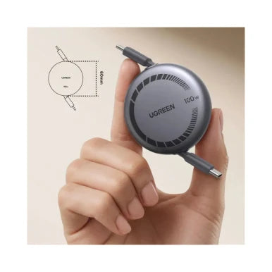 UGREEN L531 Nexode USB-C to USB-C 100W Retractable Cable 1m | 65905