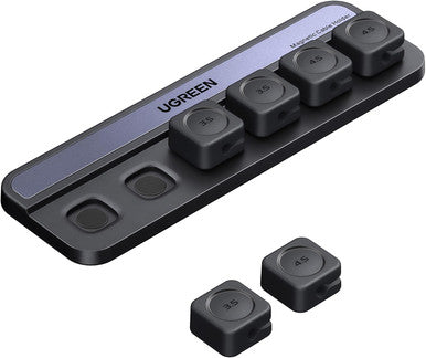 UGREEN Magnetic Cable Organizer with 6 Silicone Clips & 6N Magnets | LP987 45097