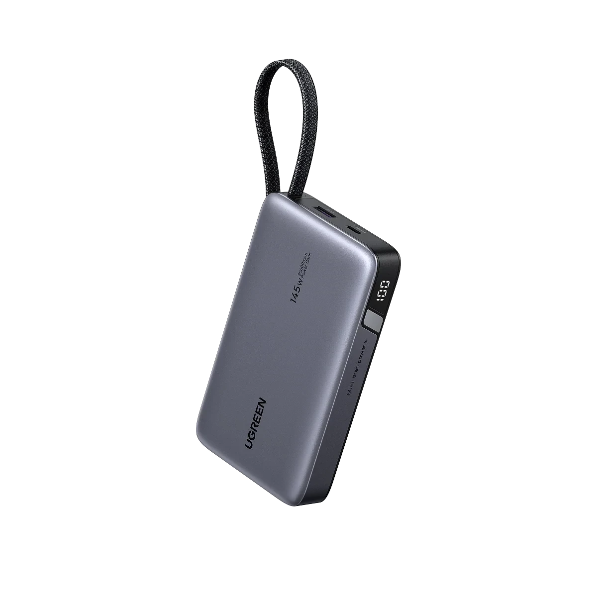 UGREEN Nexode PB551 20000mAh 145W Power Bank with Built-in USB-C Cable | 55992