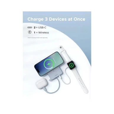 UGREEN PB773 MagFlow 10000mAh Wireless Power Bank Qi2 25W MagSafe-Compatible | 65958B