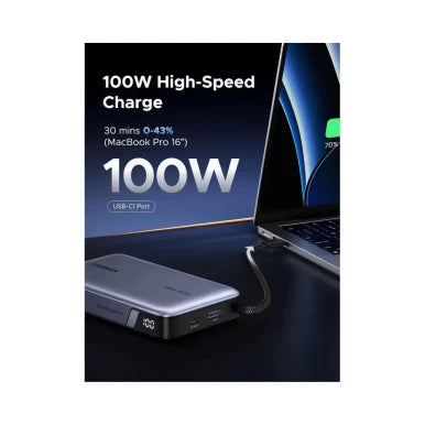 UGREEN PB773 MagFlow 10000mAh Wireless Power Bank Qi2 25W MagSafe-Compatible
