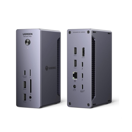 UGREEN REVODOK Pro 213 Triple Display 13-IN-1 USB-C HUB Docking Station Adapter Support Duplicate and Extended Mode | 25