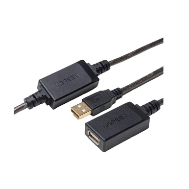 UGREEN USB 2.0 Active Cable Extension Male to Female - 15M | 10323