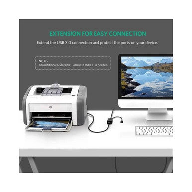 UGreen USB 3.0 Cable Extension Male to Female | US175 | 20827