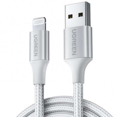 UGREEN USB-A to Lightning Charging & Sync Cable 1.5M Silver | 60162