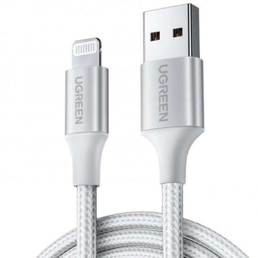 UGREEN USB-A to Lightning Charging & Sync Cable 1.5M Silver | 60162