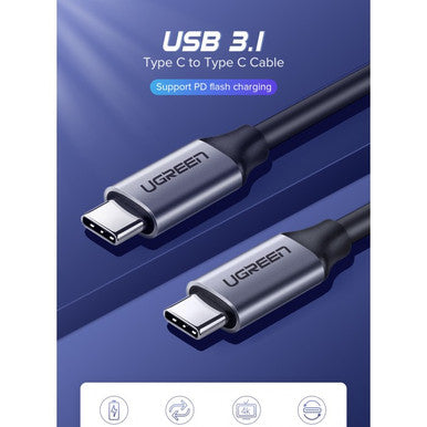 UGREEN USB-C 3.1 GEN1 Male To Male 3A Data Cable| 50751