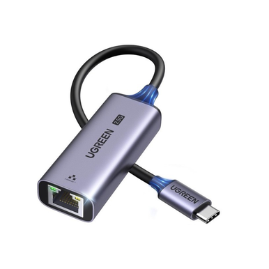 UGREEN USB-C 3.1 GEN1 To 2.5G Ethernet Adapter -RJ45, 10/100/1000 Mbps & 2.5G | 25052