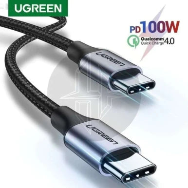 UGREEN USB-C to USB-C 100W Braided Cable & Aluminum Body 3M | 45065