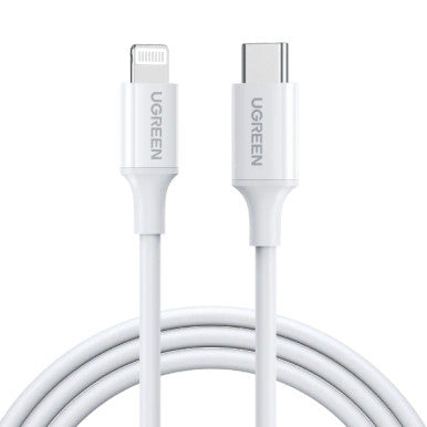 UGREEN USB to Lightning Charging & Sync Cable MFI - Apple Certified 1M White | 70523