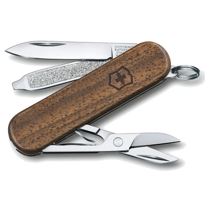 Victorinox, Small Pocket Knives -Classic SD Wood- Walnut Wood